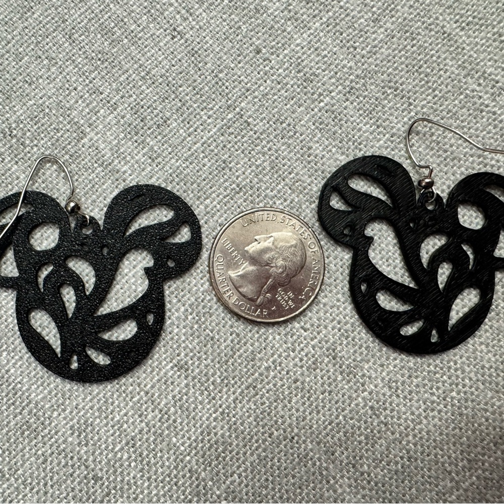 Elegant Black Earrings